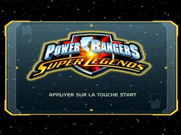 Power Rangers - Super Legends - 15th Anniversary screen shot title